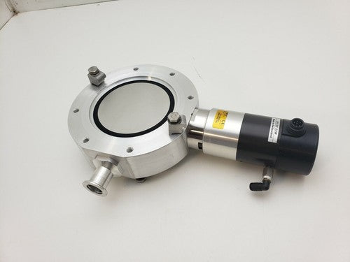 VAT F20-106924/2 6" Pneumatic Air Butterfly Valve 1.5" Vent Port 24VDC