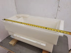PTFE High Purity Liquid Bath Acid Rinse Tank  10"x10"x21" Tank Inside Unit C