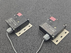Omron D4NL-1CFA-B Guard Lock Safety Door Switch 24VDC Solenoid Release Lot of 2