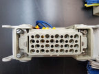 7x Harting IMB PC-GF20 DIN Rail Mount Serviceable Connector COB 05 16 24 CDF 40