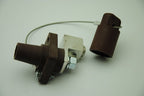 Leviton Single-Pole Female Receptacle, Brown, 5/8" ID