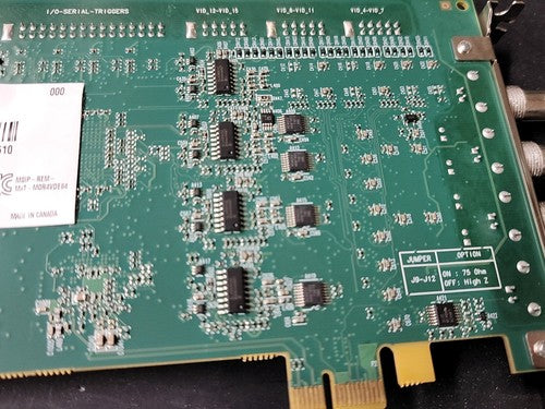 Matrox MOR4VDE/84 Morphis Y7281-00 PCIe Analog Video Capture Frame Grabber Card