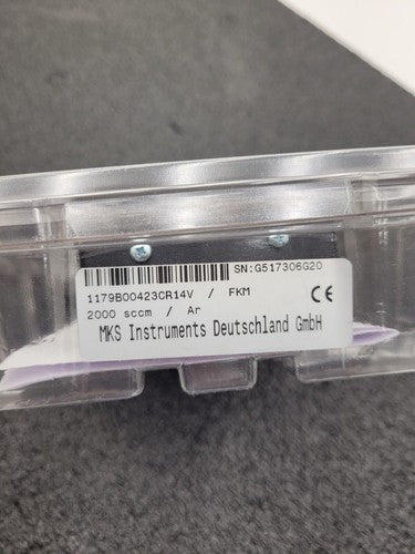 MKS 1179BX23CR14NSPC1 Mass-Flo Mass Flow Controller 2000SCCM AR Working Pull
