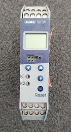 JUMO 701140/8888-888-22 Programmable Temperature Limiter, Temp Monitor DIN Rail