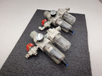 Lot of 2x SMC Filter Regulator Shutoff Vent Valve VHS30-03 AW40-03DG-A AL40-03-A