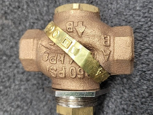 Invensys VB-7223-200-4-4 Valve Body 1/2" Full Port 2 Way Stem Up Closed 4.4 Cv