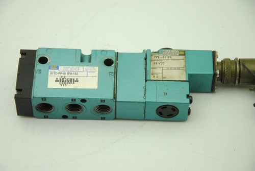 MAC 811C-PP-611FA-152, Solenoid Valve w/ PPE-611FA