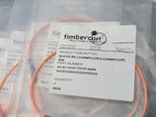 10x TIMBERCON AC-61-70107-70107-020N 62.5 DX RS LCARMPC/20N Fiber Optic Cables