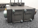 Numatics FlexiBlok Pneumatic 4 Valve Air Solenoid Manifold Block Assembly
