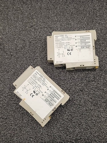 Omron H3DE-S1 Timer Relay Multi Function Time Delay 24-230VAC/DC SPDT Lot of 2