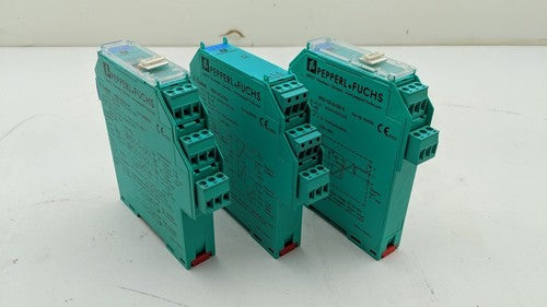 Pepperl Fuchs K-System KFD2-CD-Ex1.32-8 Driver -SR2-Ex2.W Amp -STC4-Ex2 Supply