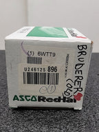 ASCO Red Hat Solenoid Valve Brass NC Air Inert Gas 8262H208 6WTT9