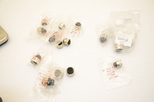 ITT Cannon Circular Connectors 192926-0510, 0520, 0530; 192922-1280 - Lot of 18