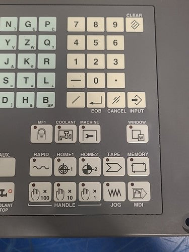 Mazatrol M Plus CNC Operator Control Panel Keyboard Interface E46669-707V