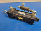 Parker 1H000031488 Pneumatic Cylinder 250 PSI Air 2.50SB2ALU14A5.000 5" Stroke