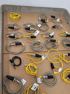 LOT Banner MQDC-415 RA M12 Connector Cable Cordset 26848 Euro Style Quick Barrel