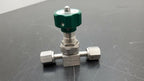 NUPRO 6LV-DAFR4-P-GR Manual Stainless Steel On/Off Gas Valve 1/4" VCR