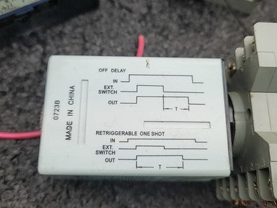 ATC Series 328 MOS Time Delay Relay Lot Dayton Square D IDEC Industrial Timers
