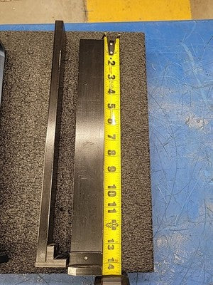 Safety Light Curtain Reflective Strip Housings Mirror Rails Blue Black Lot of 3