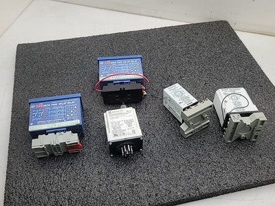 ATC Series 328 MOS Time Delay Relay Lot Dayton Square D IDEC Industrial Timers