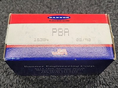 Banner LR41887 PBA Multi-Beam AC Power Block Module 120VAC Photoelectric Sensor