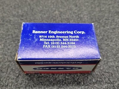 Banner LR41887 PBA Multi-Beam AC Power Block Module 120VAC Photoelectric Sensor