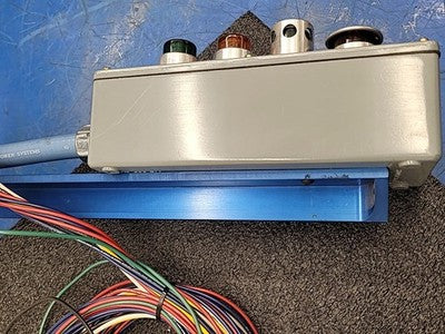 Allen Bradley Industrial Control  4 Button Pushbutton Panel Console E-Stop