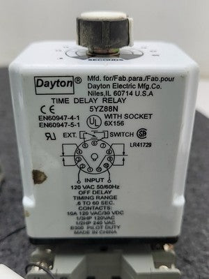 ATC Series 328 MOS Time Delay Relay Lot Dayton Square D IDEC Industrial Timers
