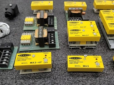 Banner MA3 Modulated Photoelectric Amplifier Lot MA3-4P MPS 15 Power Supply