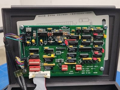 STI miniSafe Safety Light Curtain Controller MS4308 42268-02 with Cables