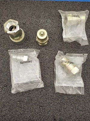 Eaton Aeroquip Hydraulic Quick Connect Coupling Fitting 5602810S 56021212S Lot