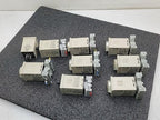 Lot of 9x Omron H3BA Time Delay Relay Lot Philips ECG RLY4994A Timers Industrial