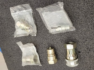 Eaton Aeroquip Hydraulic Quick Connect Coupling Fitting 5602810S 56021212S Lot