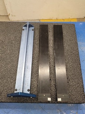 Safety Light Curtain Reflective Strip Housings Mirror Rails Blue Black Lot of 3