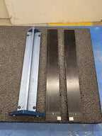 Safety Light Curtain Reflective Strip Housings Mirror Rails Blue Black Lot of 3
