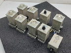Lot of 9x Omron H3BA Time Delay Relay Lot Philips ECG RLY4994A Timers Industrial
