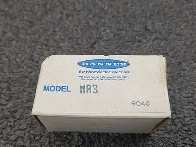 Banner MA3 Plug-In Amplifier Modulated Photoelectric Sensor Module 10-30VDC 9040