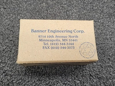 Banner MINI-BEAM SM312CV / SM312CV2 Convergent Mode Photoelectric Sensor