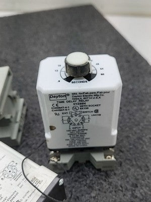 ATC Series 328 MOS Time Delay Relay Lot Dayton Square D IDEC Industrial Timers