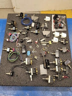 Industrial Electrical Switch Lot Toggle Rocker Micro 15A 125VAC Carling Cherry