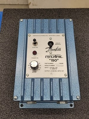 Danfoss Cycletrol 150 DC Motor Speed Controller 120VAC To 100VDC