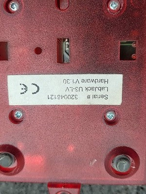 LabJack U3-LV USB Data Acquisition Module DAQ Device Red Case with Cable