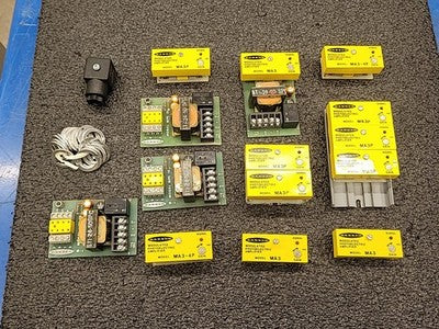 Banner MA3 Modulated Photoelectric Amplifier Lot MA3-4P MPS 15 Power Supply