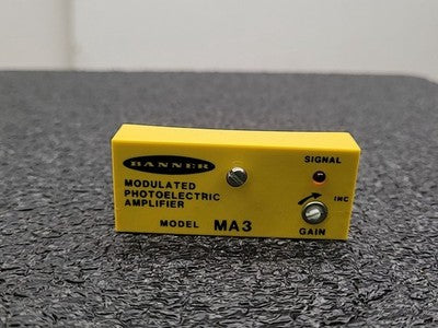 Banner MA3 Plug-In Amplifier Modulated Photoelectric Sensor Module 10-30VDC 9040