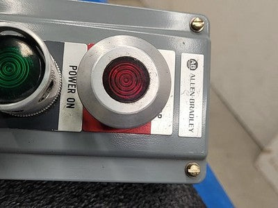 Allen Bradley Industrial Control  4 Button Pushbutton Panel Console E-Stop