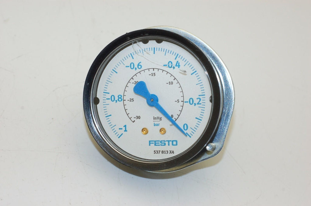 Festo 537-813-X4, -1 to 0 Bar, 2-5/8" Face, 1/8" Pneumatic Connection
