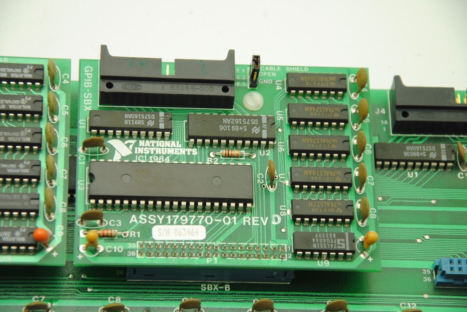 National Instruments GPIB-796B 179760-02 Rev 01, 179770-01 Rev C & Rev D