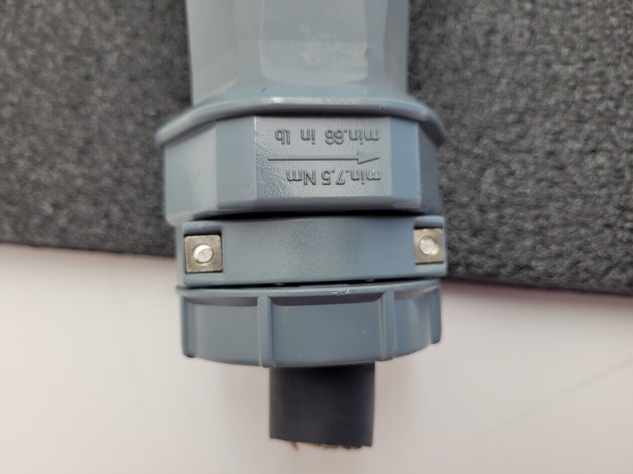 Mennekes ME460P9W Male Power Plug 4-Connector 4W 250V 60A ME460C9W ME460E9W