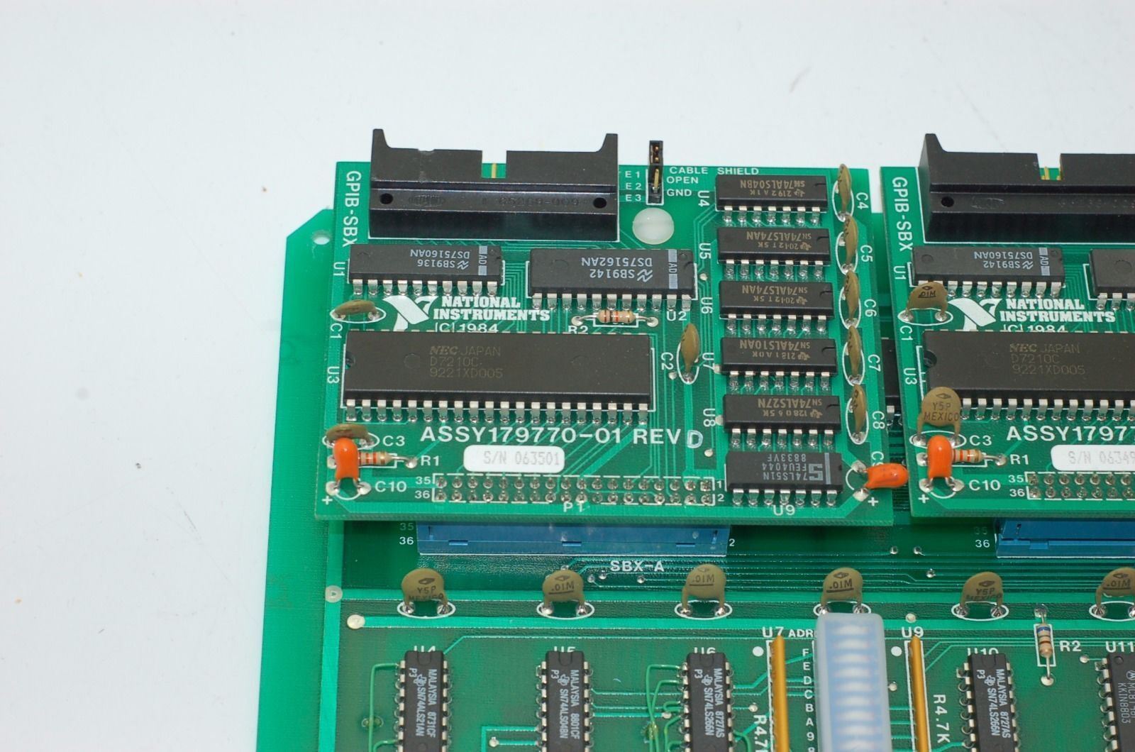 National Instruments GPIB-796B 179760-02 Rev C, 179770-01 Rev D