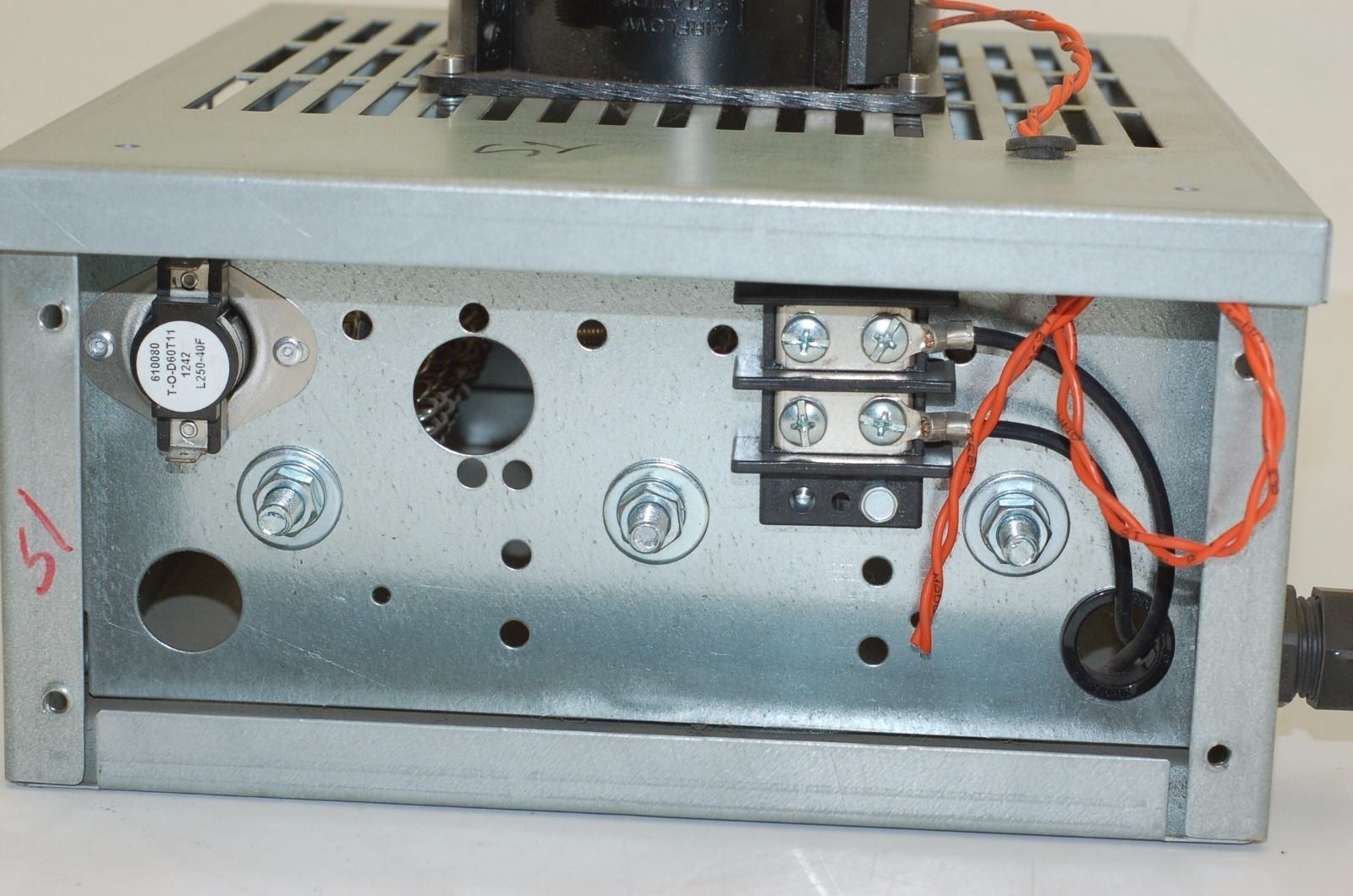 Powerohm Servo Motor Brake Load Braking Resistor w/ Enclosure, 3 X WR670